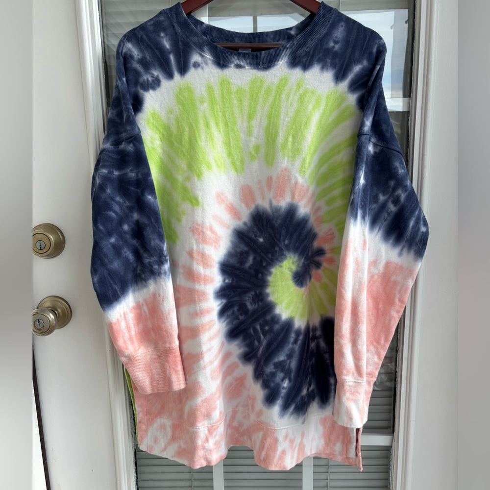 Old Navy Color Burst Tie-Dye Sweatshirt Medium